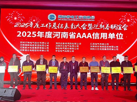 Great news! Henan Guowang Cable Group has won two major provincial-level honors in the electrical industry.
